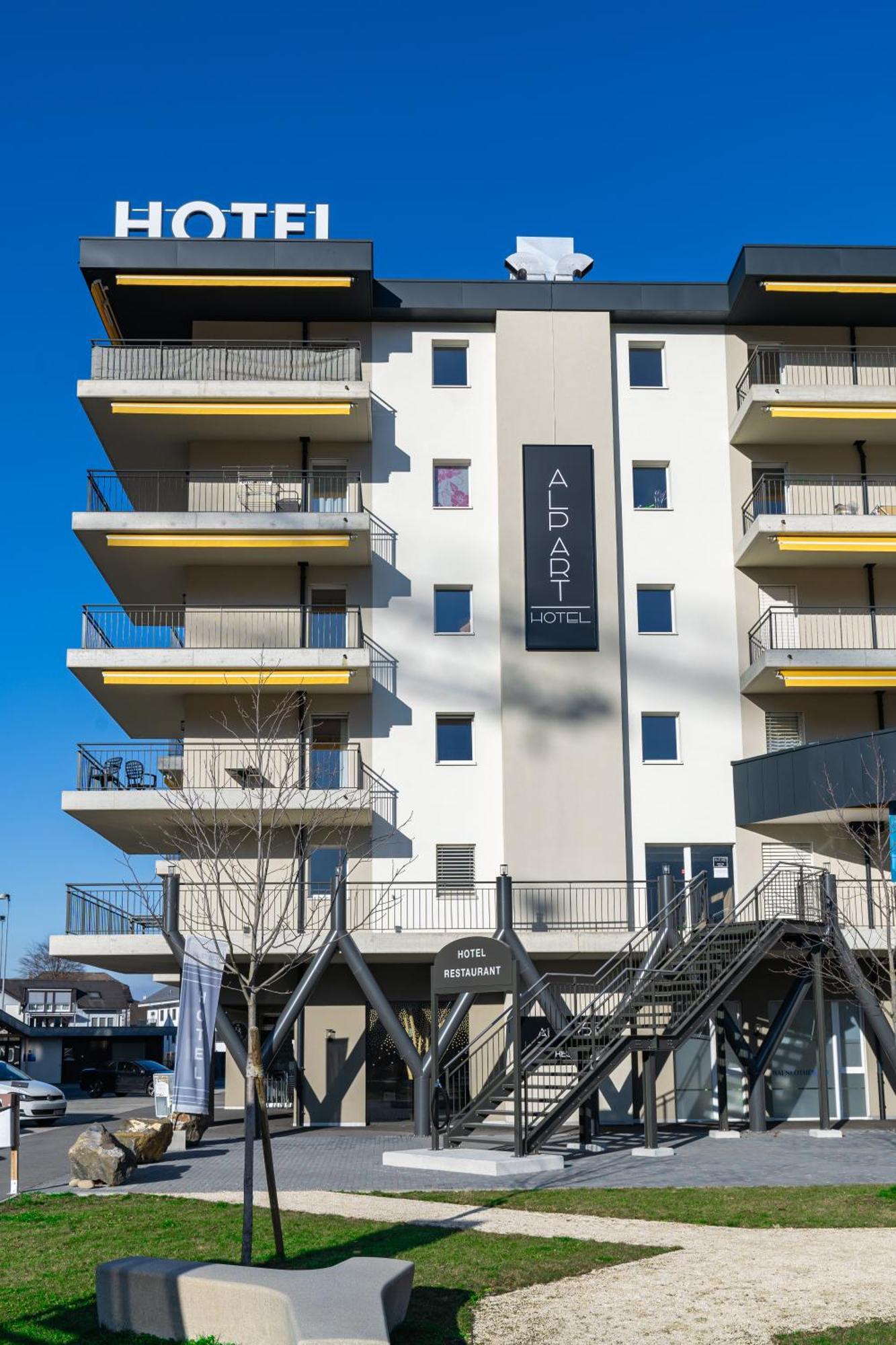 Alp Art Hotel Monthey Collombey-Muraz 外观 照片
