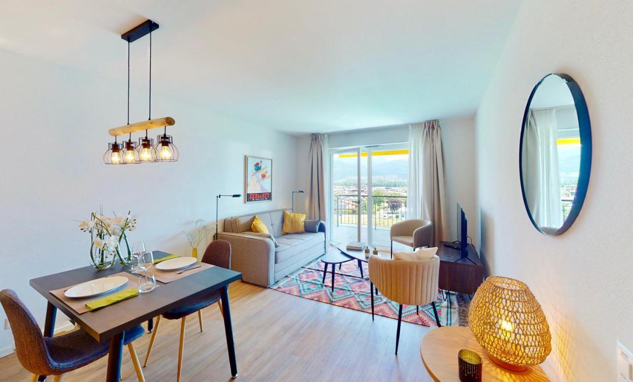 Alp Art Hotel Monthey Collombey-Muraz 外观 照片