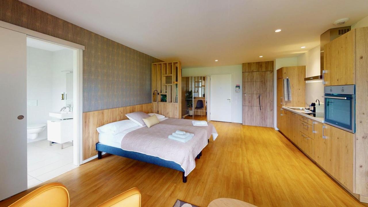 Alp Art Hotel Monthey Collombey-Muraz 外观 照片
